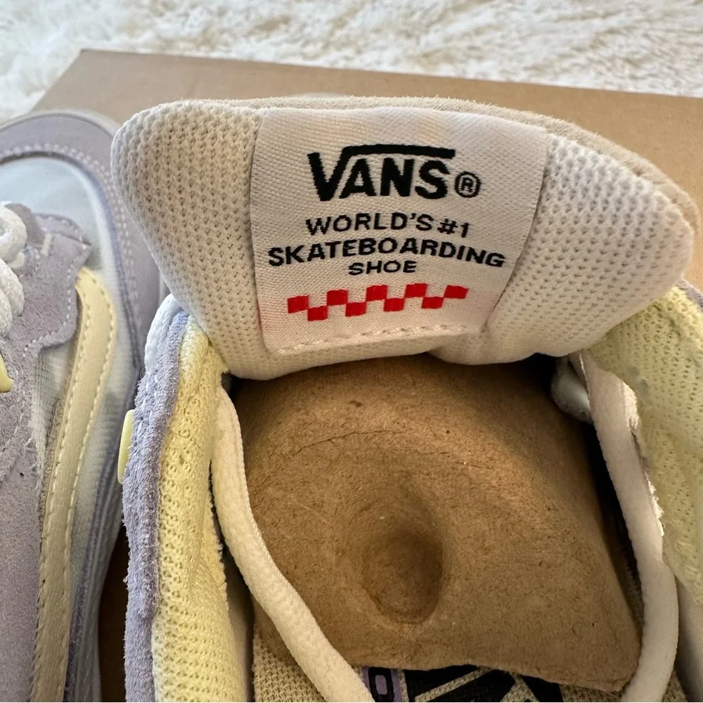 VANS Wayvee Dusty Blue Skate Shoes Men’s 3.5 Women’s 5 PopCush Sneakers NWOT